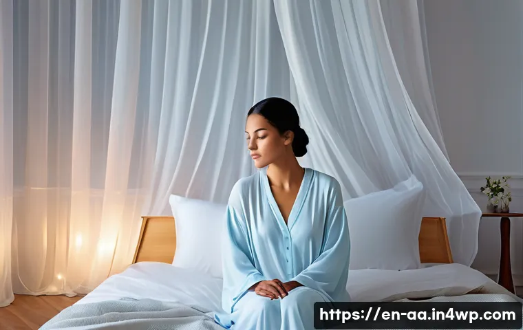 수면 개선을 위한 영양소 조합 - **Magnesium & Melatonin Synergy for Peaceful Sleep**
An image depicting a serene individual, eth...